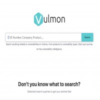 Vulmon - Vulnerability Intelligence Search Engine